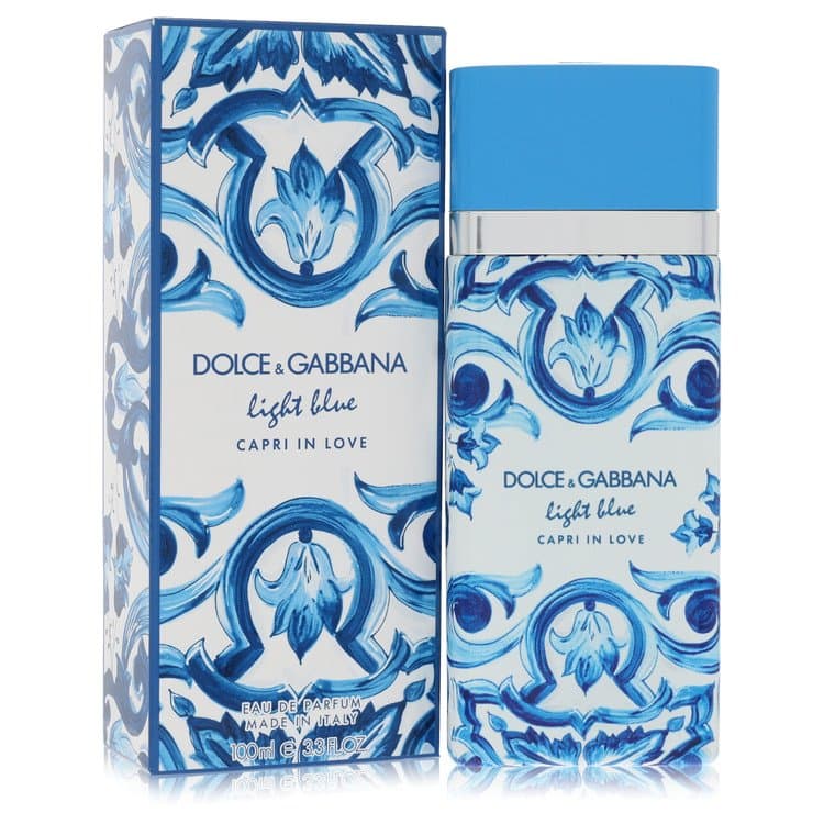 Dolce & Gabbana Light Blue Capri In Love